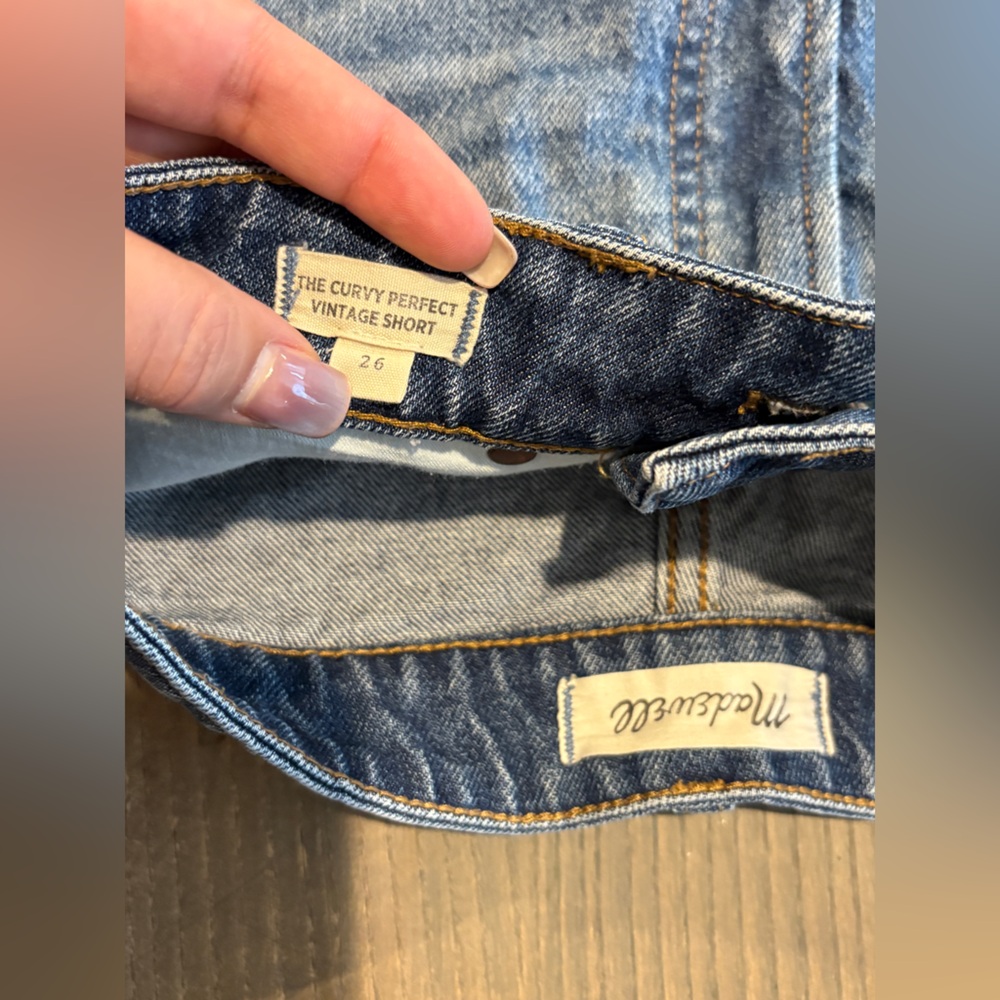 MADEWELL the curvy perfect vintage short - Picture 4 of 7